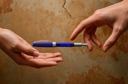 Michelangelo Translucent Blue