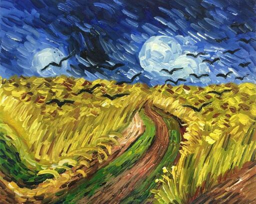 Van Gogh Wheatfield With Crows