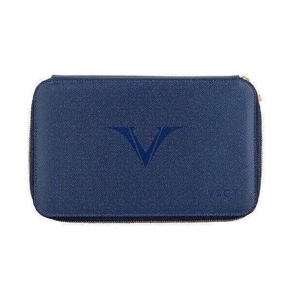 VSCT Deri Kalem Kılıfı 12'li Mavi 160x35x260 mm
