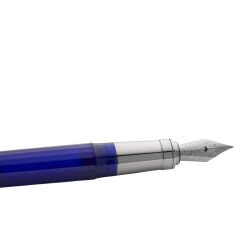 Visconti Michelangelo Translucent Blue FP