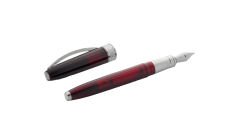 Visconti Michelangelo Translucent Red FP