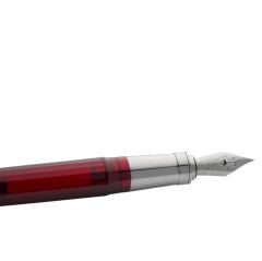 Visconti Michelangelo Translucent Red FP