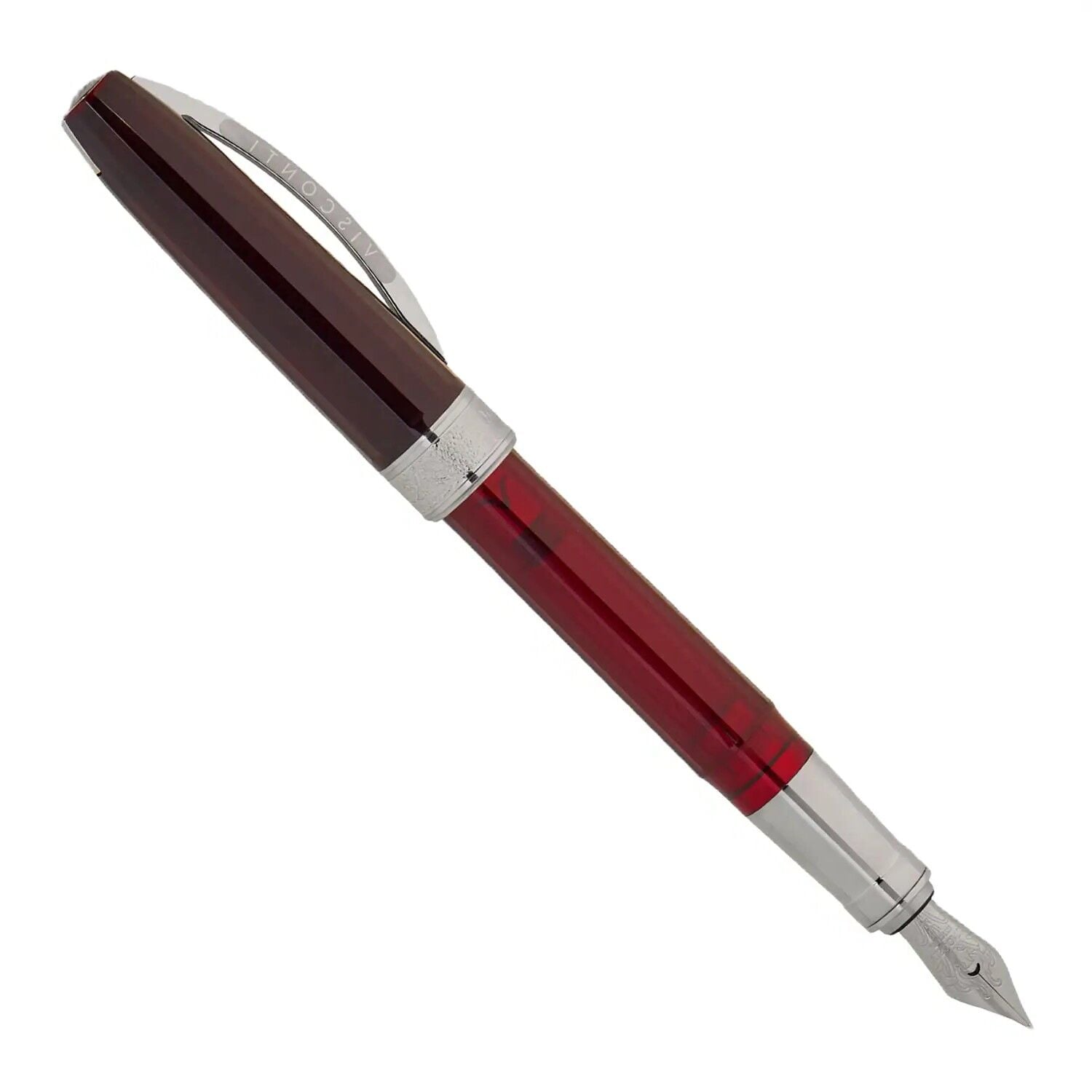 Visconti Michelangelo Translucent Red FP