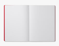 Desk Notebook Essential Red 190x270mm