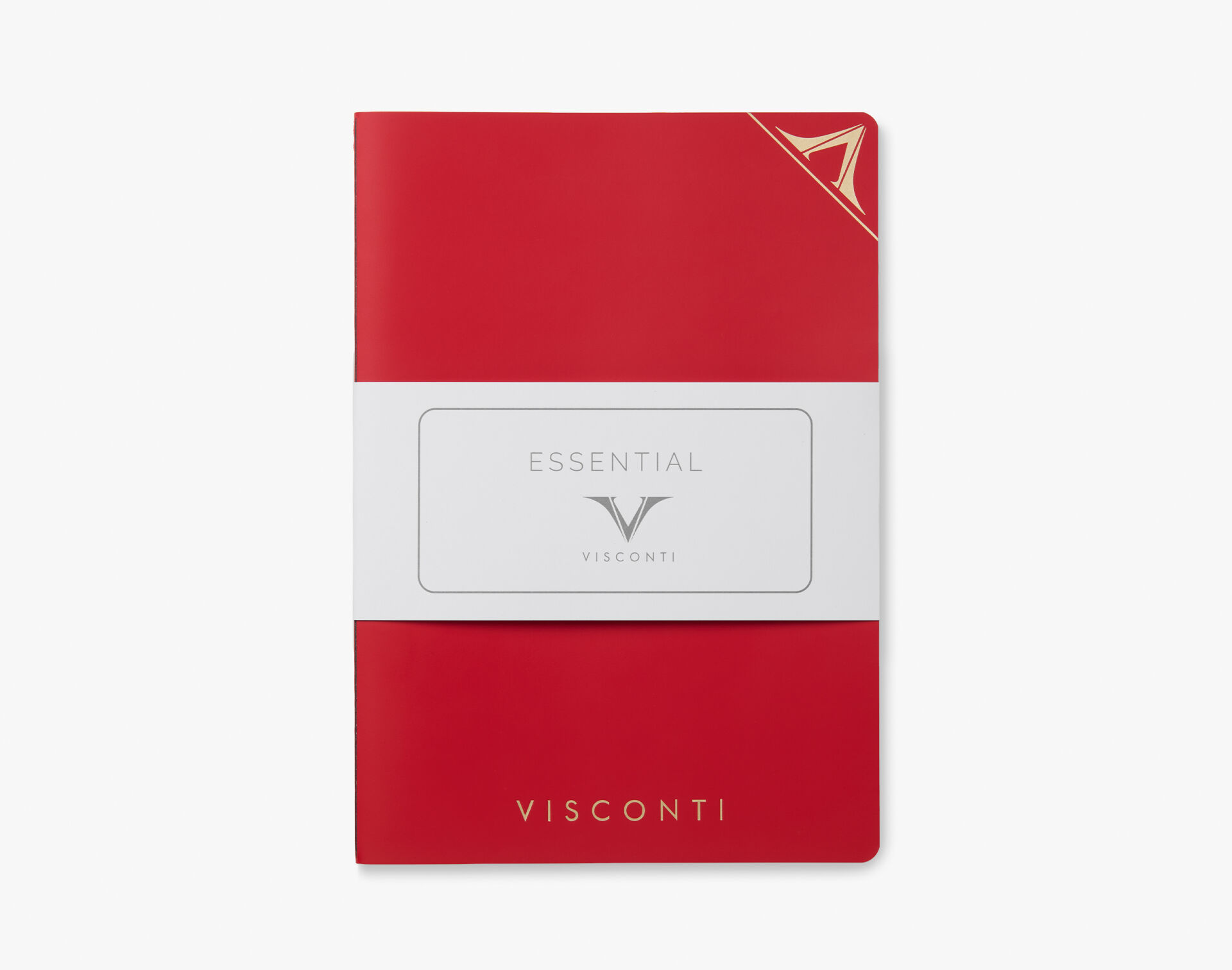 Desk Notebook Essential Red 190x270mm