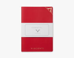 Desk Notebook Essential Red 190x270mm